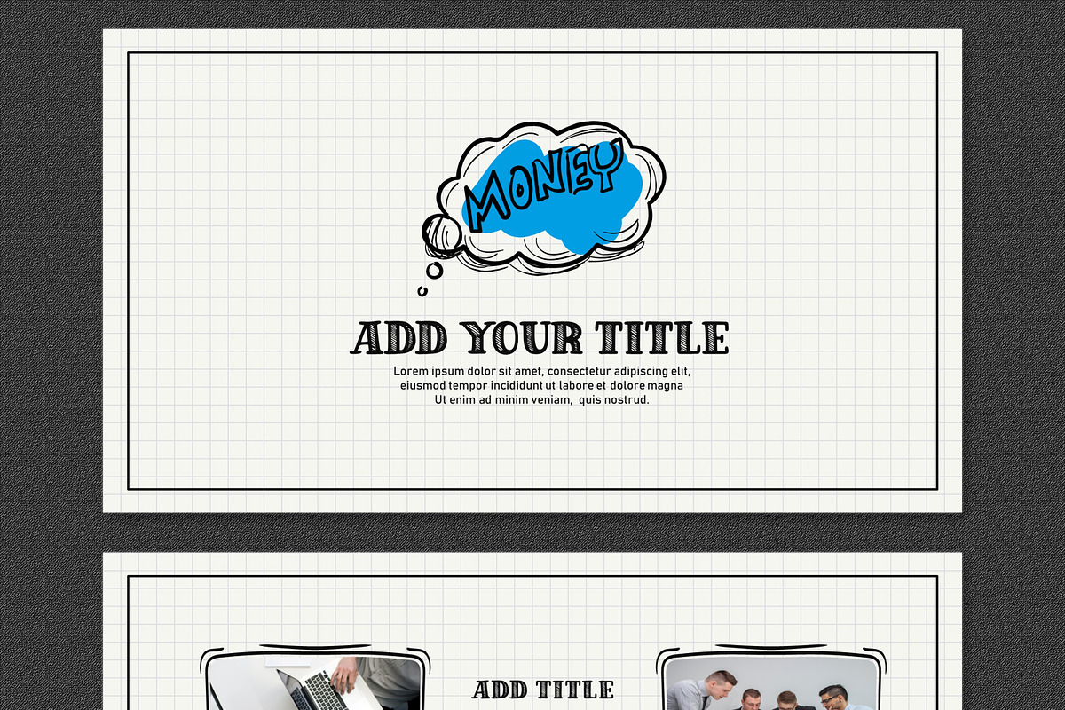 Handraw Modern Powerpoint Template, a Presentation Template by SKY CREATION (Photo 6 of 7)