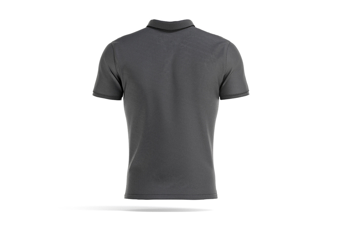 Black Men's Polo-Shirt 3D Model, an Object 3D Model by rebrandy (Photo 3 of 9)