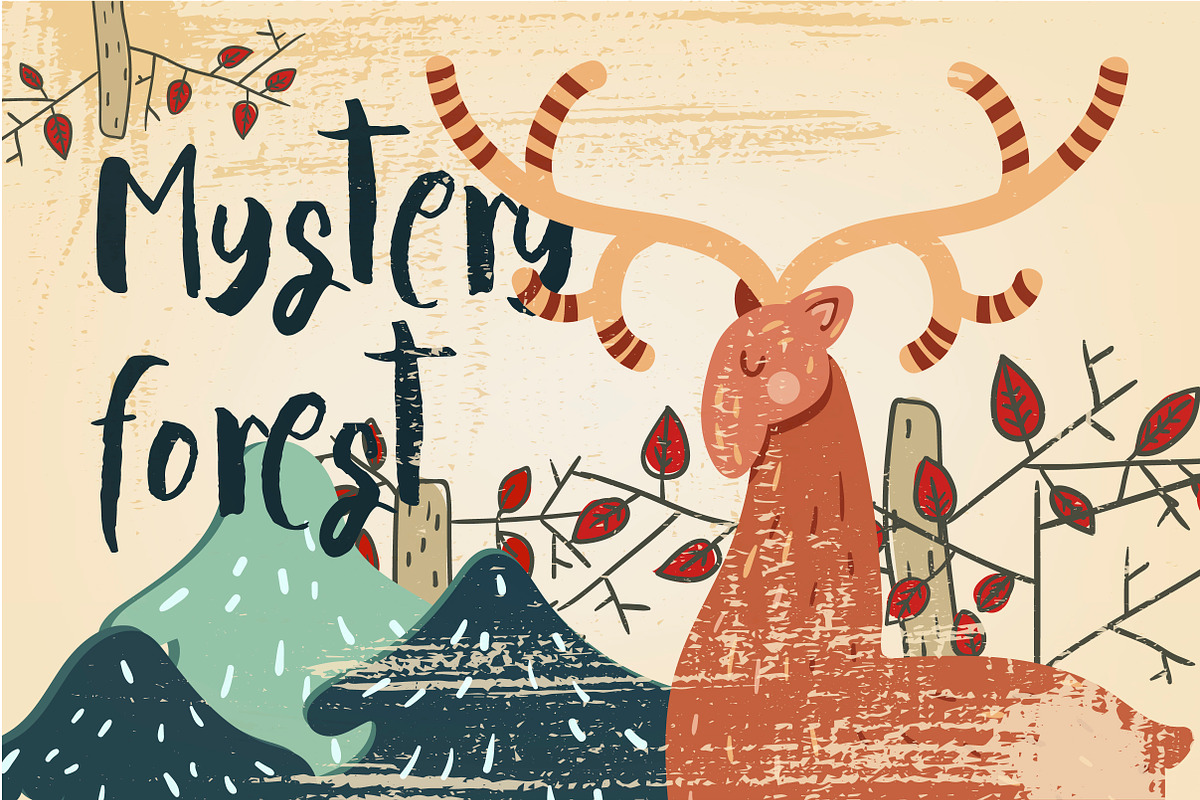 Mystery Forest set, an Object Graphic by Kotozoid (Photo 1 of 10)