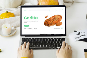 Garitta - Bakery Shop Landing Page