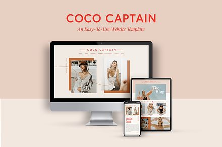 WEBSITE TEMPLATE— Coco Captain