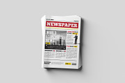 Newspaper Mockups, an Advertising Mockup by artimasa (Thumbnail 4 of 6)