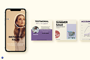 50 Modern Instagram Post Templates, a Social Media Template by Kay Designs (Thumbnail 6 of 6)