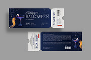 Halloween Ticket Template, a Stationery Template by BrandPacks (Thumbnail 5 of 5)