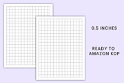 Graph Paper Notebook Canva Kdp, a Stationery Template by Mustafiz (Thumbnail 3 of 3)