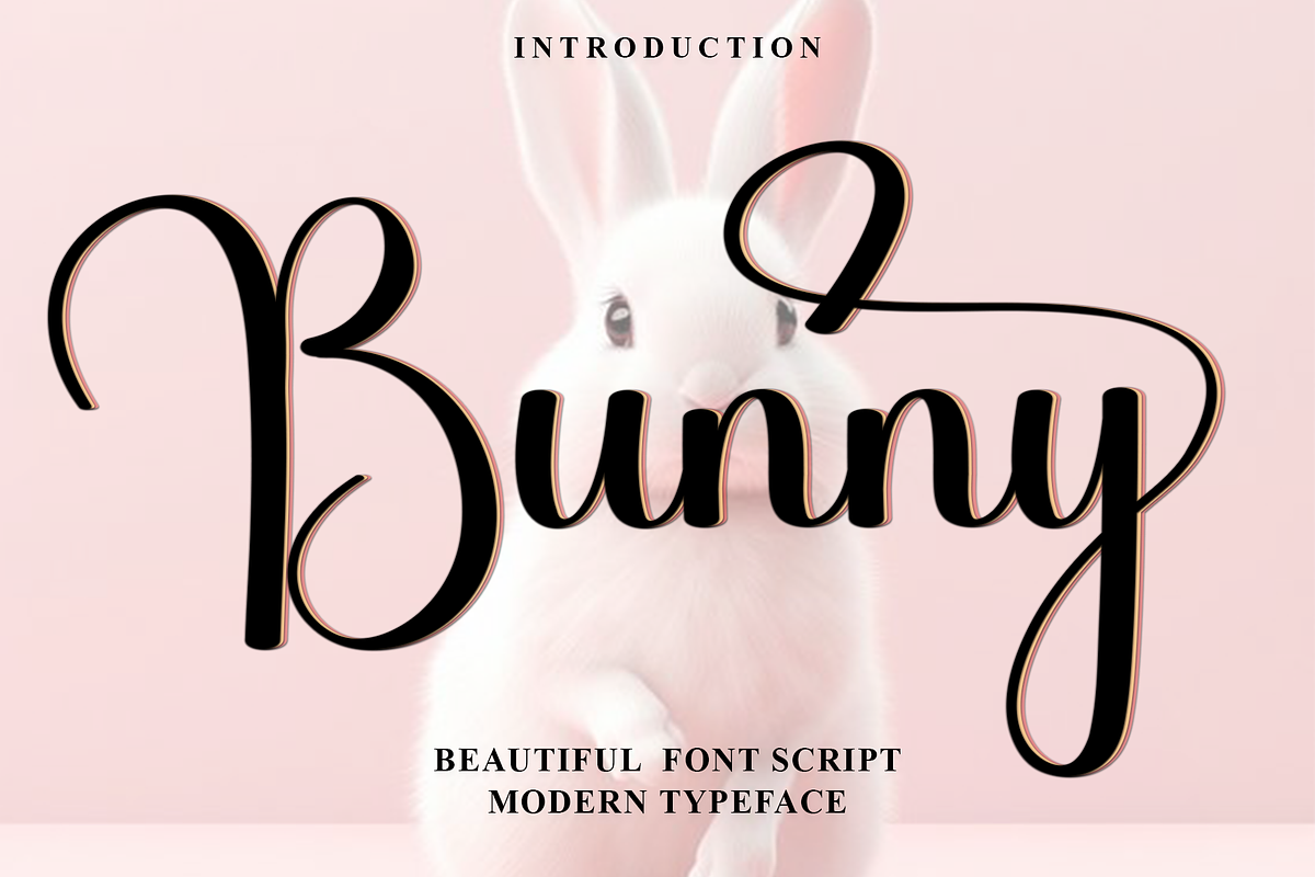 Bunny, a Handwritten Font by FreshTypeINK (Photo 1 of 8)