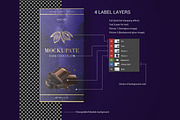 Chocolate Bar Packaging Mockup, a Packaging Mockup by Seven Lights (Thumbnail 2 of 17)