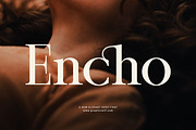 Encho Modern Serif Font, a Serif Font by Graphicxell (Thumbnail 1 of 8)