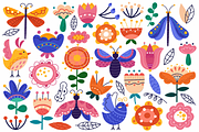 Hand Drawn Nature – 125 Elements, a Decorative Illustration by Anna Studio (Thumbnail 10 of 11)