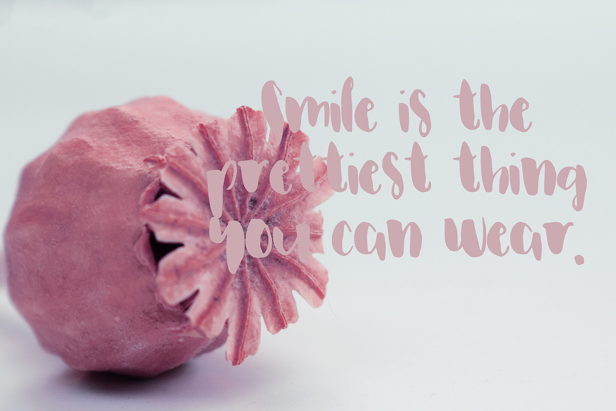 Fletcher Font, a Script Font by SophieSaxo (Photo 5 of 7)