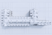 Loft Building Exterior, an Architecture 3D Model by 3DNUTS (Thumbnail 8 of 10)