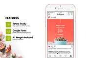 SALE 2in1 Detox Week Edition, a Social Media Template by The Wedding Shop (Thumbnail 11 of 13)