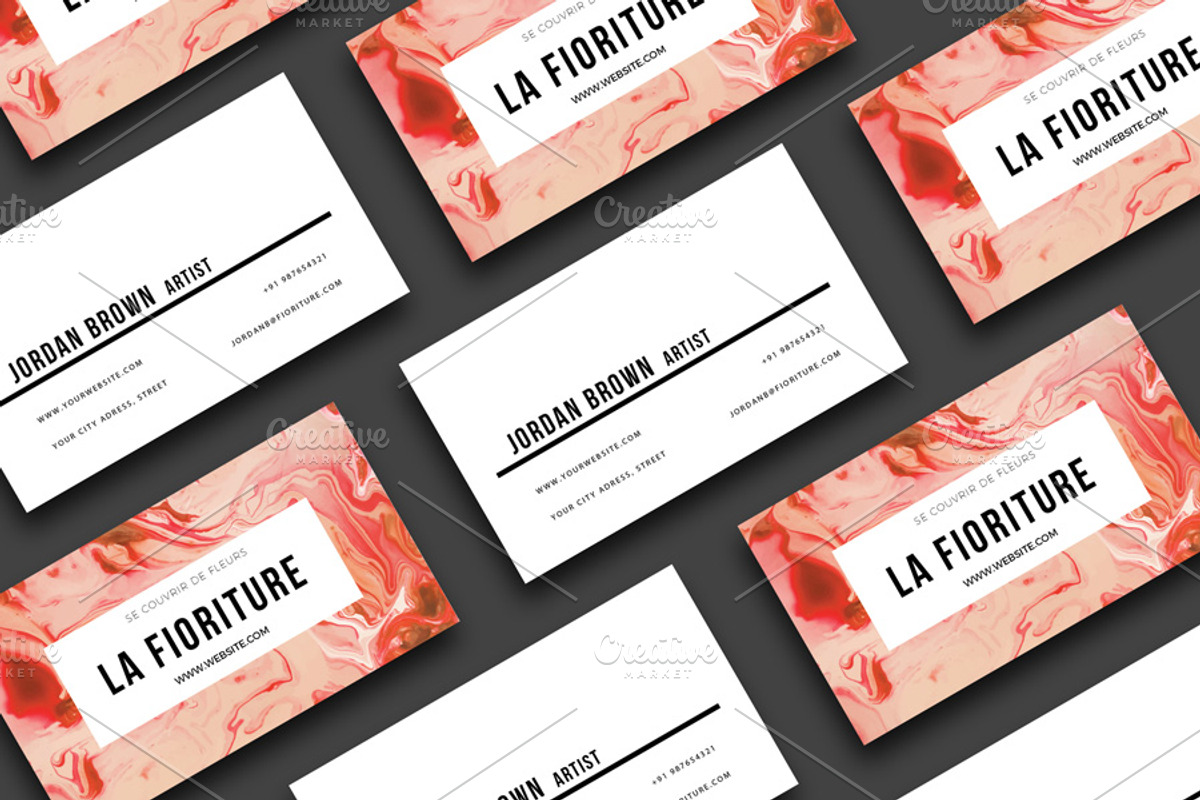 Claudia | Business Card, a Templates & Theme by Gabellare (Photo 1 of 4)