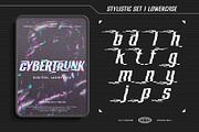 Cyberend Typeface, a Sans Serif Font by alit design (Thumbnail 12 of 20)