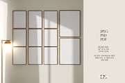 Gallery Frame mockup for wall art, a Print Template by DSTUDIO888 (Thumbnail 2 of 4)