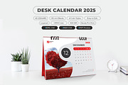 2025 Desk Calendar Template, a Stationery Template by MstArtwork (Thumbnail 5 of 6)