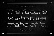 Thanom – Display Typeface, a Sans Serif Font by Craft Supply Co. (Thumbnail 2 of 8)