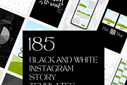 455 Canva Black Instagram Template, a Social Media Template by Emerald Eyes Design (Thumbnail 11 of 12)
