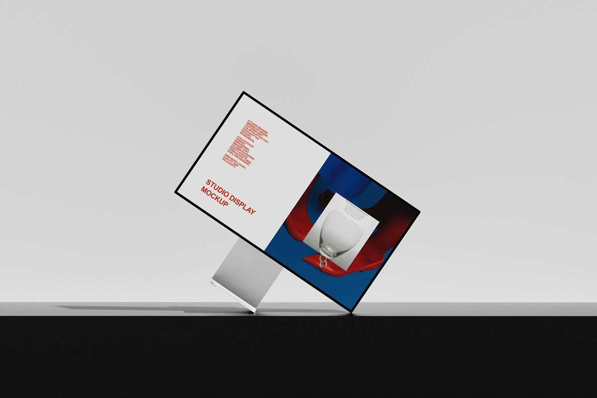 Studio Display Mockup, a Mac Mockup by Momogi (Photo 5 of 8)