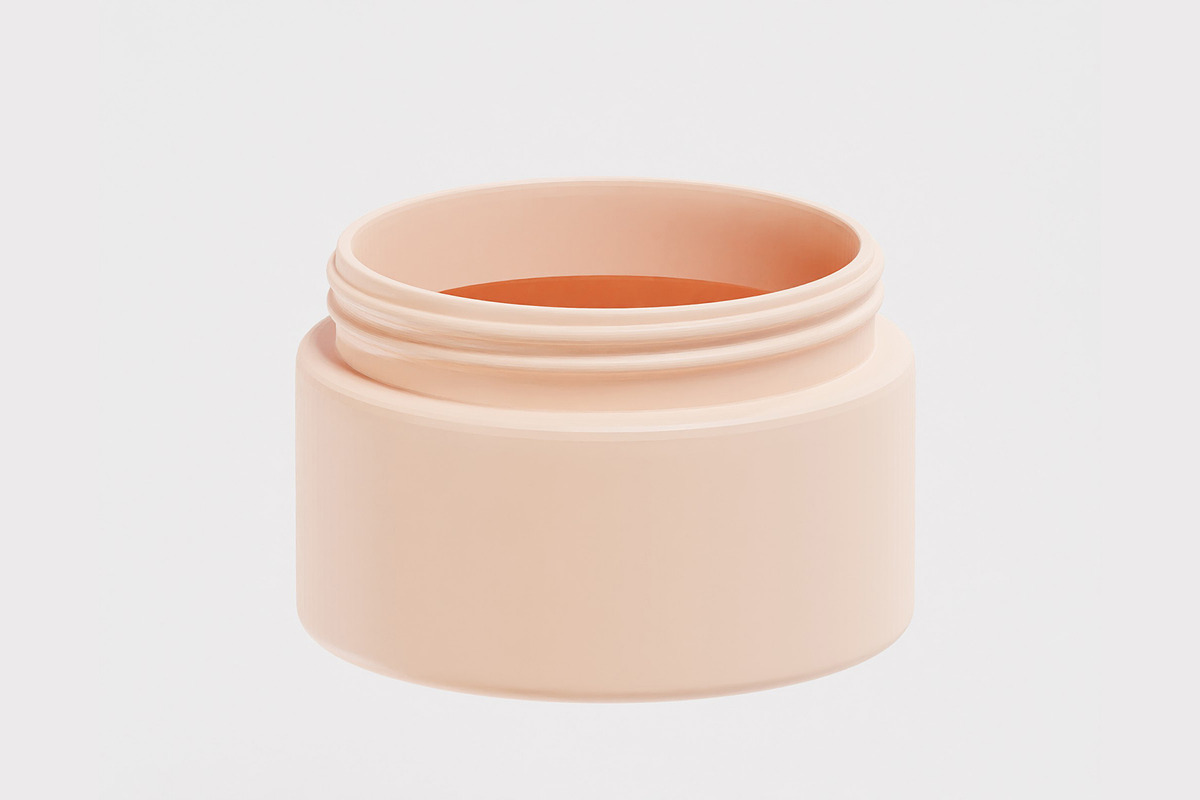 Cream jar 3d model 03, an Object 3D Model by fahad121 (Photo 3 of 6)