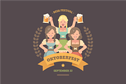 Beer festival characters, a Food Illustration by Ivan Dubovik (Thumbnail 6 of 7)