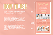 Peach Newsletter Templates, an Email Template by SunshineStudioBoutique (Thumbnail 3 of 9)