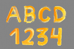 Brush Paint Font