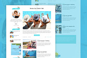 Summer Holiday - Travel Blog, a WordPress Template by EasyBlog Themes (Thumbnail 3 of 5)
