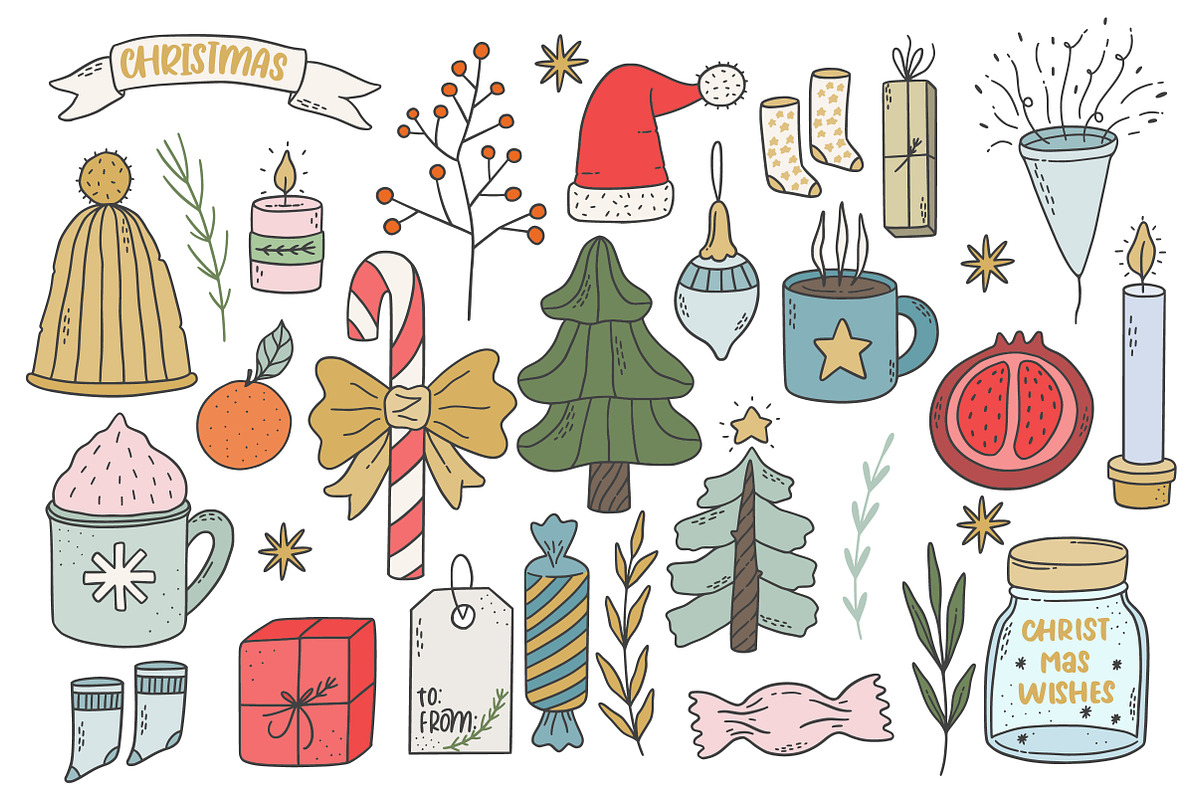 SALE! Tiny Christmas., a Decorative Illustration by Sentimental postman (Photo 6 of 13)