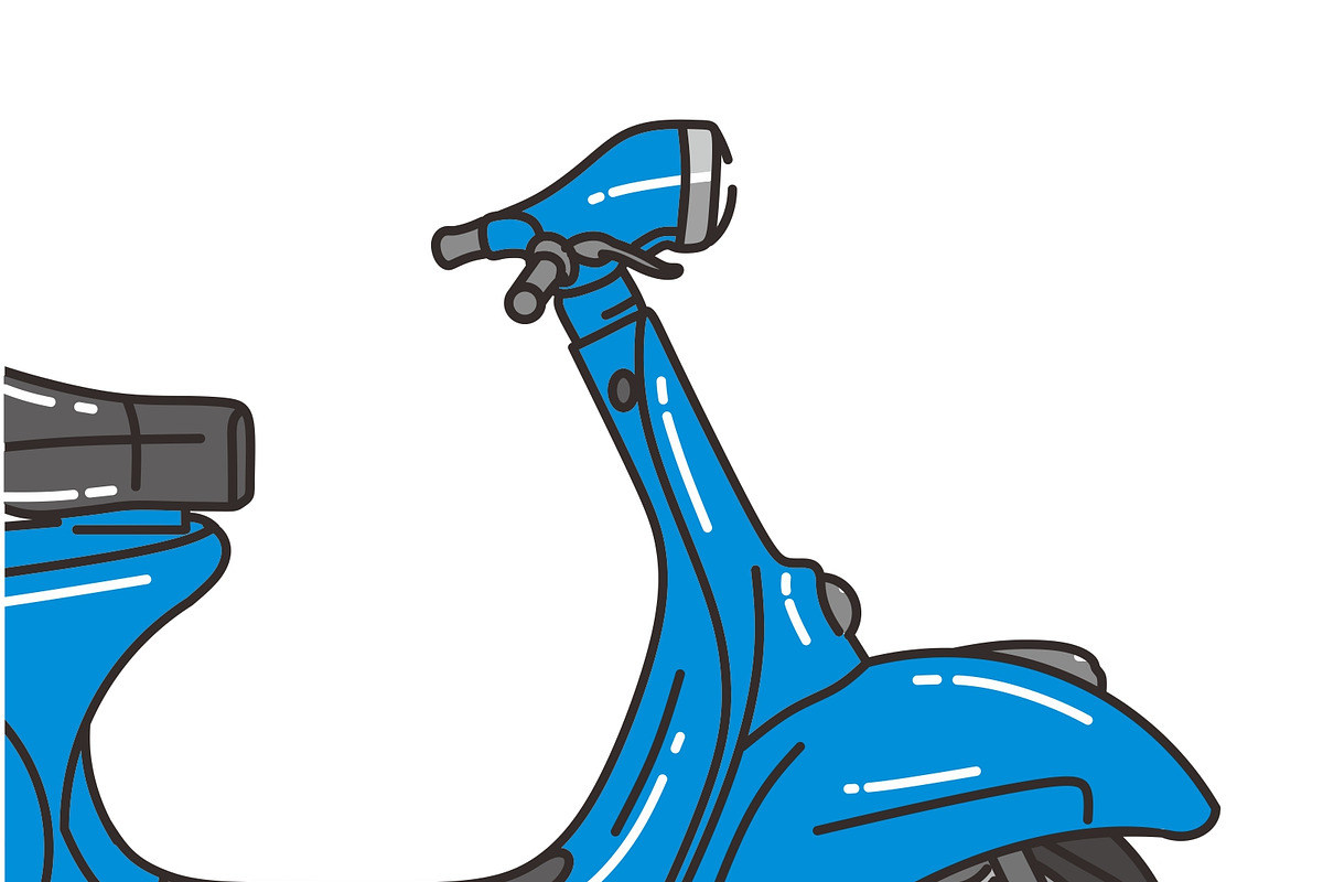 Vespa, an Illustration by tipudaya (Photo 4 of 4)