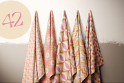42 Groovy Retro Summer Patterns, a Pattern Graphic by Jennadesigns (Thumbnail 3 of 21)