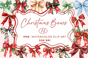 Coquette Christmas Clip Art