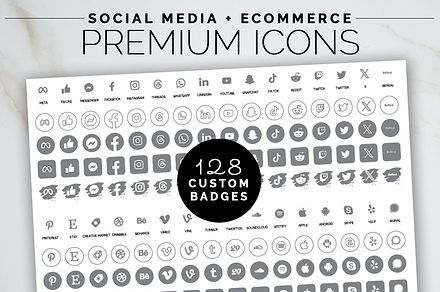 Online Presence Icon Set