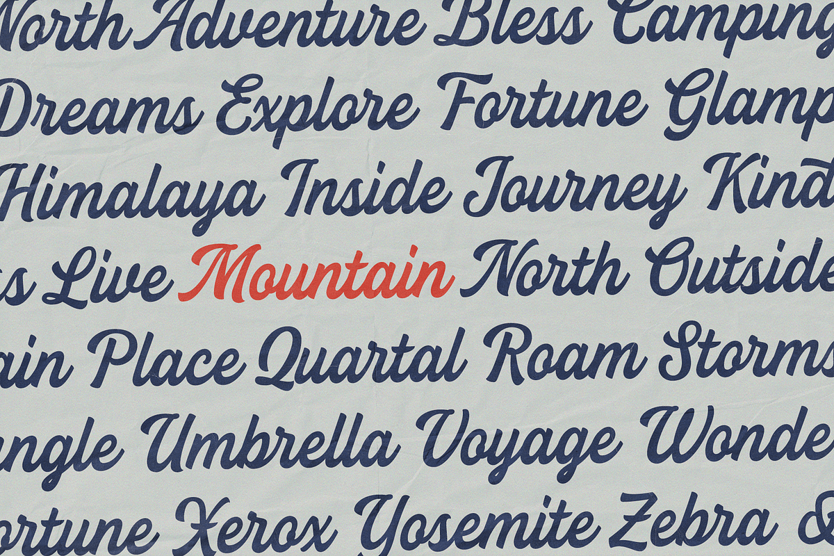 RD Landford Font, a Script Font by Refolve Design (Photo 10 of 10)