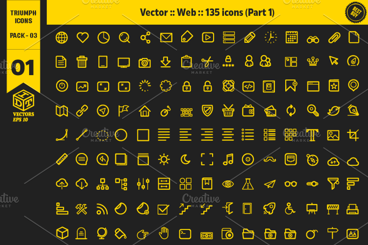 Triumph Icons Pack 03