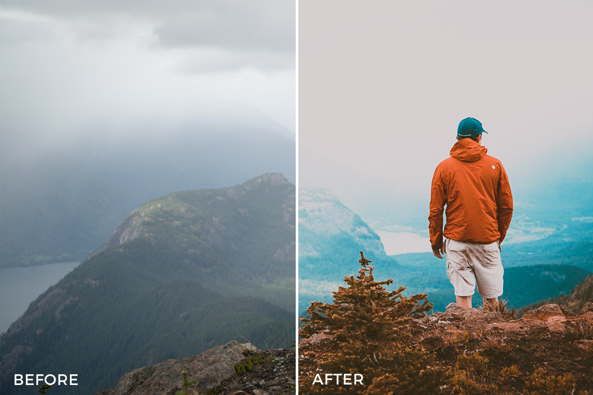 30 Orange and teal Lightroom Presets preview 4