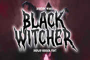 Black Witcher, a Handwritten Font by Ditatype (Thumbnail 1 of 10)