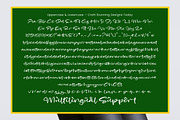 Dusty Indigo Handwritten Script Font, a Script Font by stylishtype.co (Thumbnail 14 of 15)
