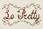 So Pretty Typeface, a Script Font by softulka (Thumbnail 7 of 7)