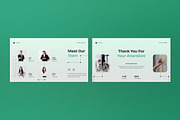 White Green Pitch Deck Google Slide, a Presentation Template by graphicook (Thumbnail 4 of 4)