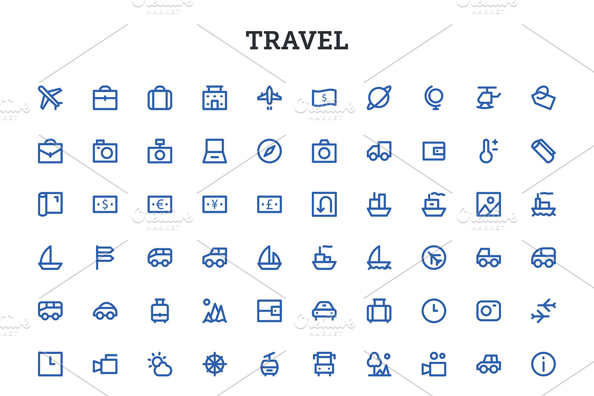 5000+ Bold Outline Icons Bundle, an Outline Icon by Vectors Market (Photo 10 of 11)