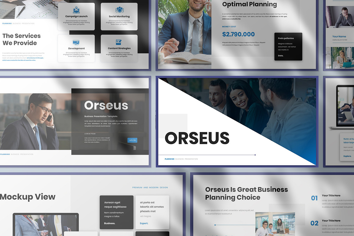 Orseus-Powerpoint & Google Slide, a Presentation Template by Raseuki (Photo 1 of 5)