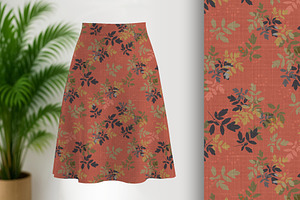 Earthy Leaves Seamless Pattern, a Pattern Graphic by Sharon Schwalbe