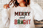 Merry and Bright Christmas PNG, an Illustration by Libby Wishes (Thumbnail 4 of 6)