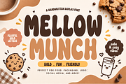 MELLOW MUNCH, a Handwritten Font by cocodesign (Thumbnail 1 of 9)