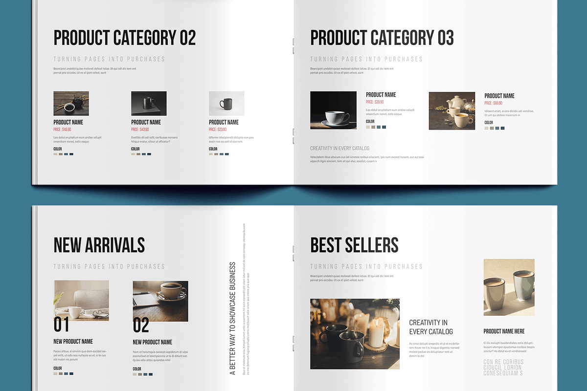 Product Catalog Brochure Design, a Brochure Template by MightyDesign (Photo 4 of 8)