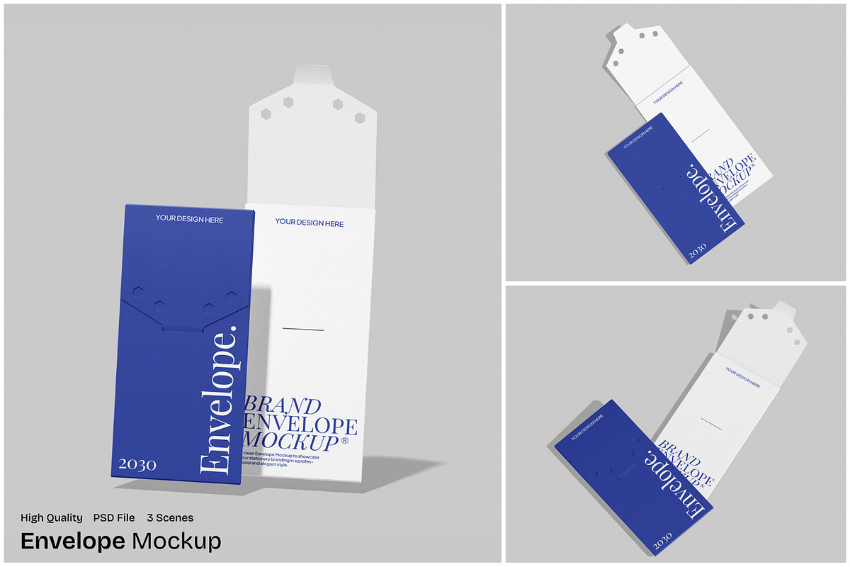 Envelope Mockup, a Merchandise Mockup by Unerispace (Photo 1 of 5)