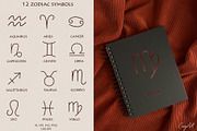 ZODIAC women and flowers collection, an Object Illustration by EasyArt (Thumbnail 7 of 11)