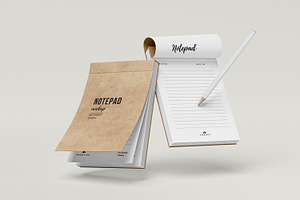 Vol 2 Notepad A6 Mockup