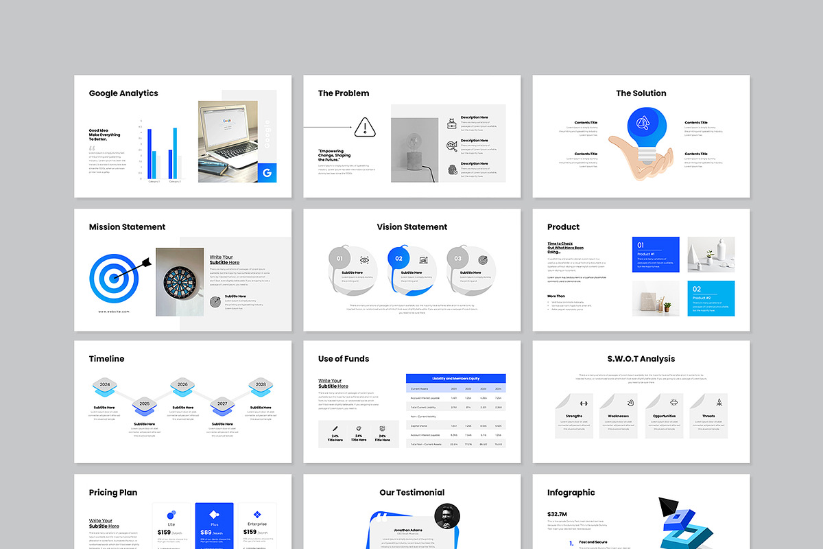 Digital Marketing Presentation, a Presentation Template by GenerousArt (Photo 8 of 8)